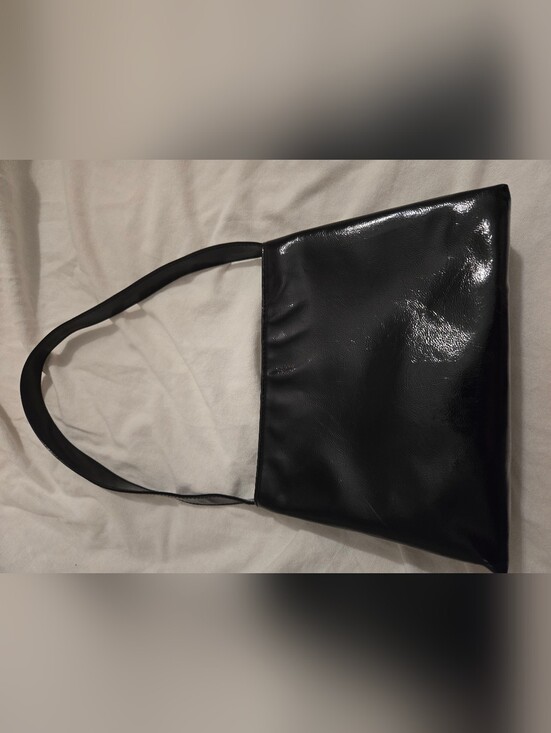 Handbags - Vintage Black Leather Bag